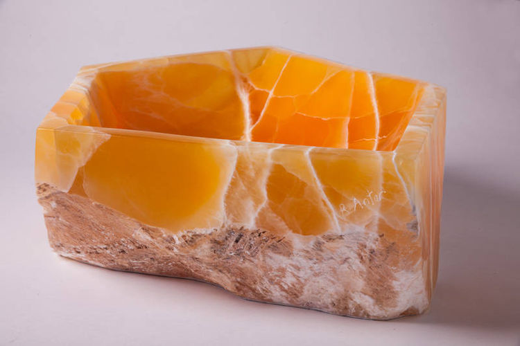 Honeycomb bowl by Robin Antar - search and link Sculpture with SculptSite.com