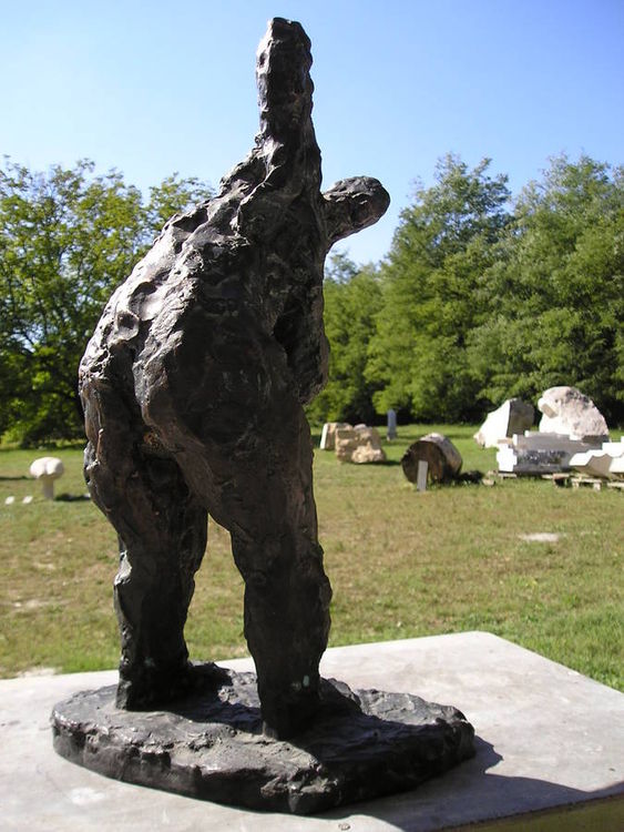Inner Strength - the Untrodden Path by Eva Karcag - search and link Sculpture with SculptSite.com