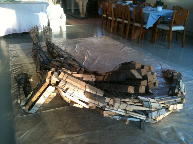 The Way Out ( of Myself) by Eva Karcag - search and link Sculpture with SculptSite.com