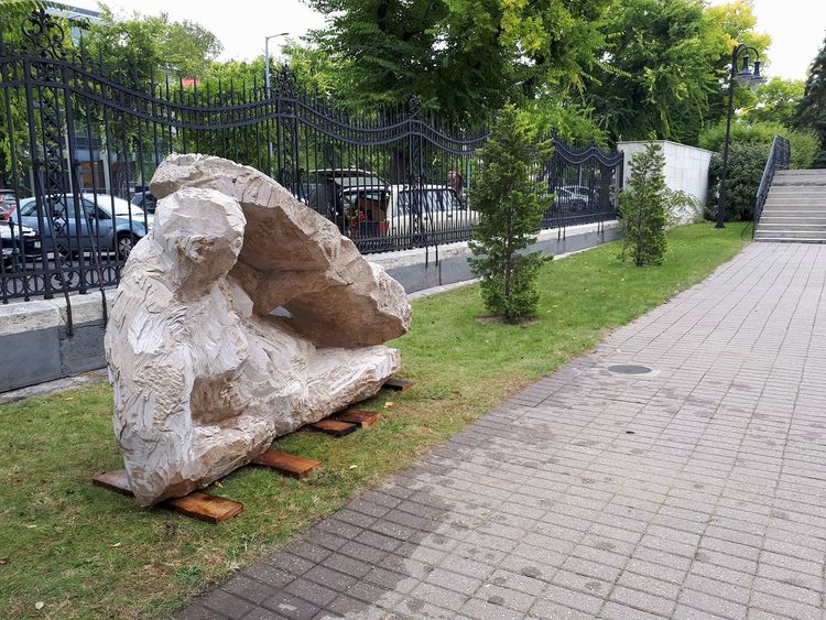 What is Good in The Bad-Transformation by Eva Karcag - search and link Sculpture with SculptSite.com