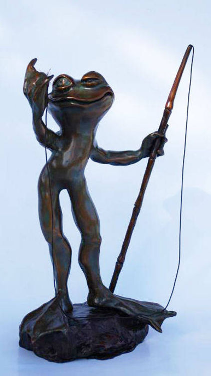 Fly Connoisseur by Scott Bullock - search and link Sculpture with SculptSite.com